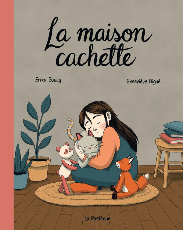 La maison cachette d'Erika Soucy et Geneviève Bigué, couverture La maison cachette d'Erika Soucy et Geneviève Bigué, couverture